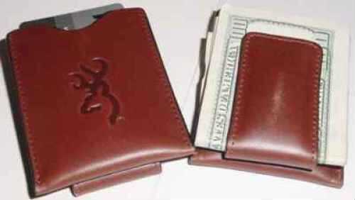 Signature Products Group SPG Apparel Browning Money Clip Leather With Pocket GT2009