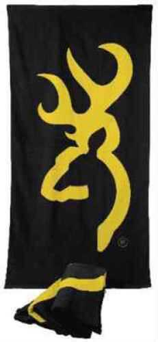 Signature Products Group SPG Apparel Browning Beach Towel Black And Gold GT4039