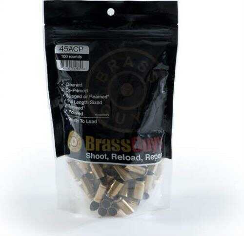 BrassGuys Guys .45 ACP - 100 Count Bag of Remanufactured