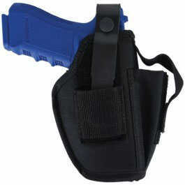 Allen AMBI Hip Holster W/ Mag Pouch 3-4" Black (4