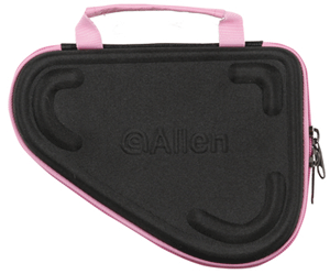Allen Cases Small Molded Pistol Black/Pink 5x5.5 8185