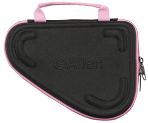 Allen Cases Small Molded Pistol Black/Pink 5x5.5 8185