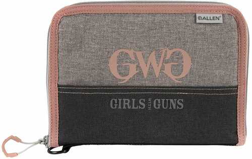 Allen Girls With Guns roses Are Gold Pistol Case Full Size