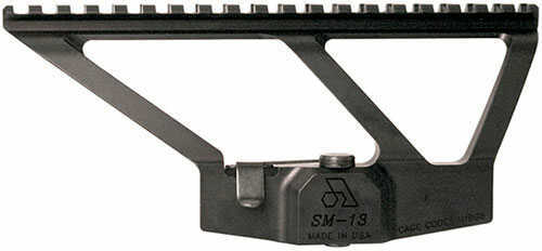 Arsenal Inc Mount 7.625" Offset Picatinny Rail Play 1pc Quick Release Low Profile SM13