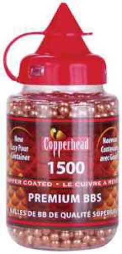 Crosman Copperhead .177 BB 1500 BBs Per Bottle Plastic 0737-img-0