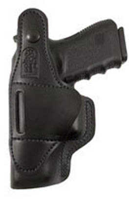Desantis Dual Carry II Holster Fits LCP/P3AT/DB Right Hand Black Leather 033BA96Z0