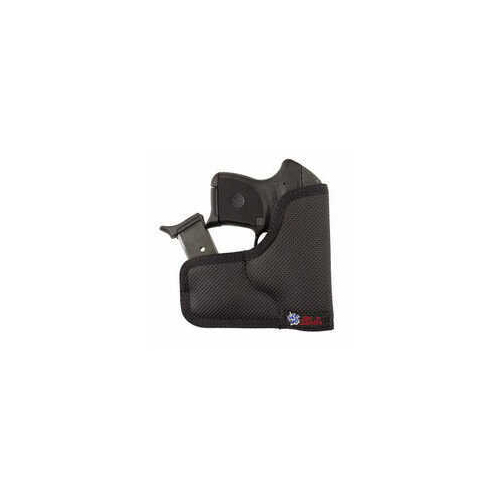 Desantis Ammunition Nemesis Pocket Holster Fits Keltec P3AT/Ruger LCP/Ruger LCP II Ambidextrous Black M33BJG3Z0