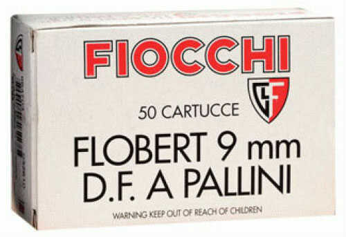 9mm Fobert 50 Rounds Ammunition Fiocchi Ammo 1 3/4" 1/4 oz Lead #7
