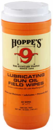 Hoppes Lubricating Oil Wipes Orange (10)