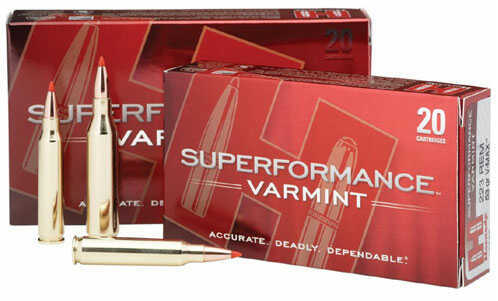 Hornady Ammo 22-250 Rem 35 Grains Nt Superformance Varmint 8334