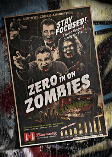 Hornady Zombie Poster 98100