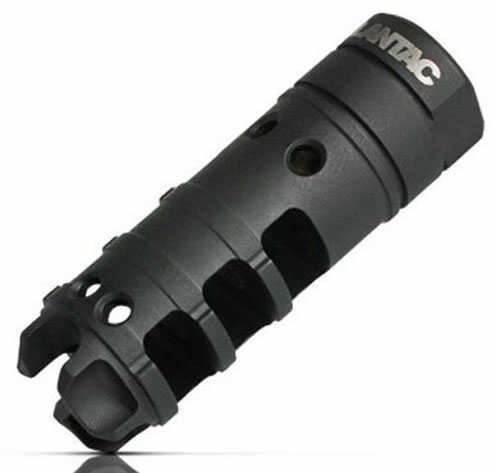 LanTac USA LLC Drakon Muzzle Brake 7.62X39 14X1 Fits AK Rifles And Variants Hardened Milspec Steel Black Nitride Finish D