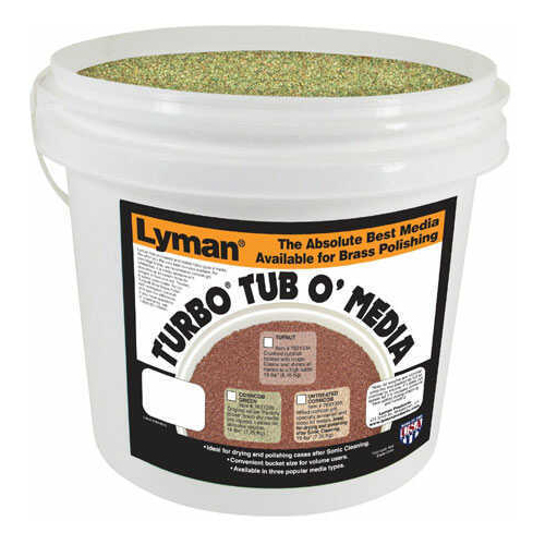 <span style="font-weight:bolder; ">Lyman</span> Green Corncob Media Turbo Tub 16 lbs Model: 7631335