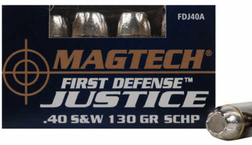 40 S&W 20 Rounds Ammunition MagTech 130 Grain Hollow Point