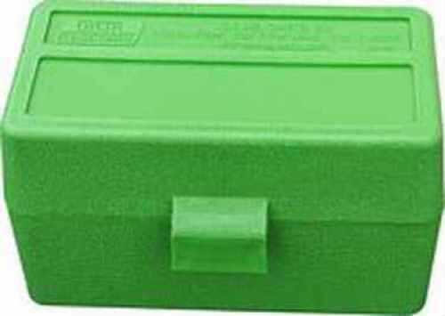 MTM Ammunition Box 50 Round Flip-Top 223 204 Ruger 6x47 Green RS-50-10-img-0
