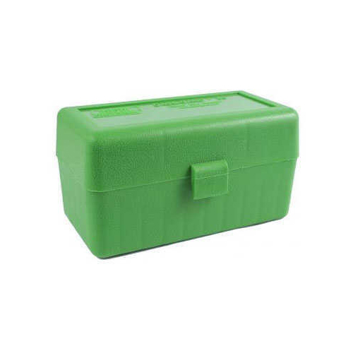 MTM Ammunition Box 50 Round Flip-Top 243 308 Win 220 Swift Green RM-50-10-img-0