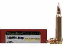 300 Winchester Magnum 20 Rounds Ammunition Nosler 200 Grain Soft Point