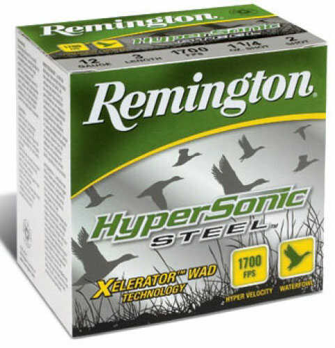 12 Gauge 250 Rounds Ammunition Remington 3 1/2" 1 3/8 oz Steel #4