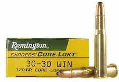 30-30 Winchester 20 Rounds Ammunition Remington 150 Grain Hollow Point