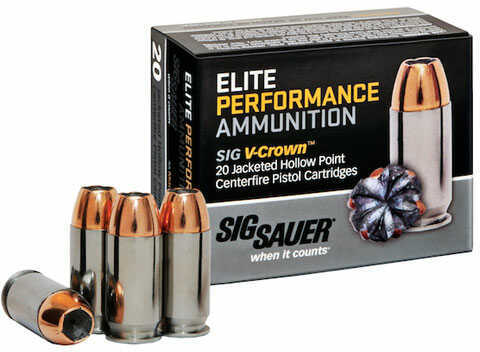 45 ACP 50 Rounds Ammunition Sig Sauer 230 Grain Full Metal Jacket