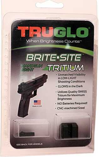 TRU TG-TG231G1XW Tritium X Glock Low Set White