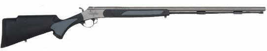 Traditions Muzzleloader Vortec 50 Caliber 30" Ultra Light Fluted Barrel Black Synthetic Stock Grey CeraKote Finish R491120NS