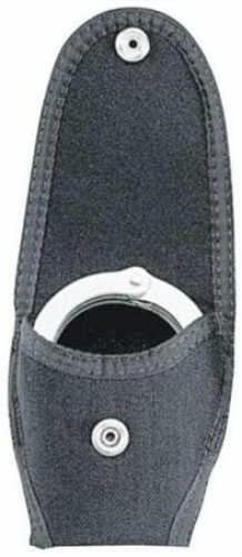 Uncle Mikes Cordura Duty Cuff Case, Black Single 8878-1