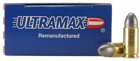 9mm Luger 250 Rounds Ammunition Ultramax 115 Grain Full Metal Jacket