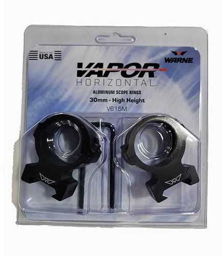 War Vapor Horizontal 30MM High Matte Rings