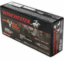 223 Remington 20 Rounds Ammunition Winchester 64 Grain Bonded Jacket Hollow Point