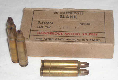5.56mm Nato 100 Rounds Ammunition X Products N/A Blank