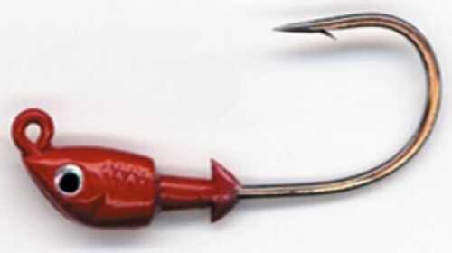 Bass Assassin Lures Inc. Salt Water Jigheads 1/16oz 3/0hk Red Md#: JA05002