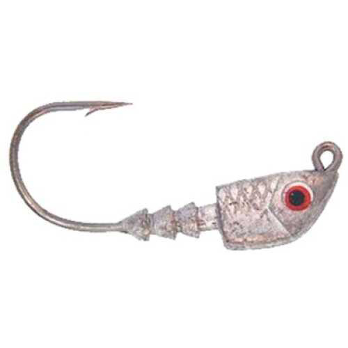 Bass Assassin Lures Inc. Jighead 1/4oz 18pk Lead/Red Eye Md#: JA07101