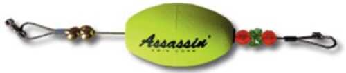 Bass Assassin Lures Inc. Kwik Cork Chart Oval Titanium W/Spare Md#: KCA87002