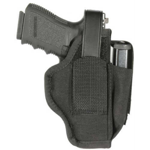 BlackHawk Products Group Ambidextrous Multi-Use Holster with Magazine Pouch Size 02: 3-4" barrel Medium & Large double ac 40AM02BK