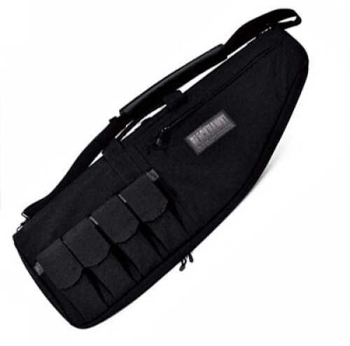 BlackHawk Products Group Rifle Case 37" x 2.5" x 11.5" - Full opening zipper for shooting mat capability - 1000 denier nylon 64RC37BK