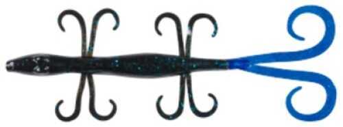Berkley Crazy Legs Lizard 6in 6per bag Black/Blue Md#: MPCLL6-BB