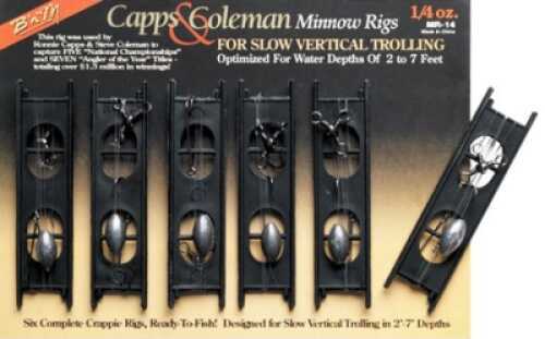 BnM Pole B&M Poles Caps & Coleman Minnow Rig 6pk 1/2oz w/E214 Hooks 7-12ft Md#: MR12