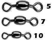 Berkley Mcmahon Swivels Sz10 40# 10Pk Black Md#: P10SB