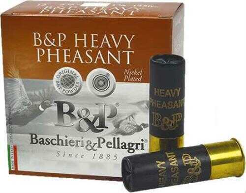 20 Gauge 25 Rounds Ammunition Baschieri & Pellagri 3" 1 1/4 oz Lead #5