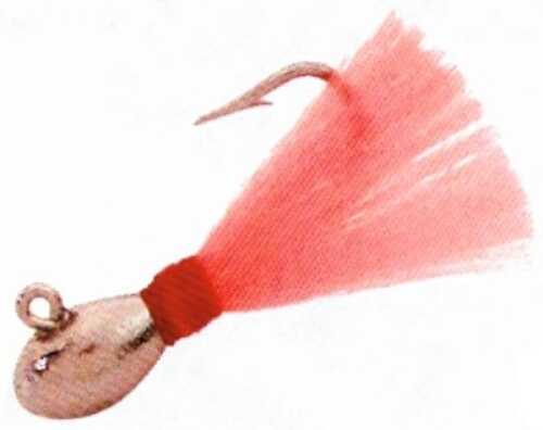 Bomber Saltwater Nylure Pompano Jig 1/4oz 3pk Chrome/Pink Md#: BSWGPOMPN14MP