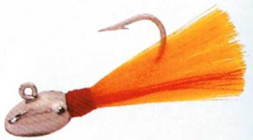 Bomber Saltwater Nylure Pompano Jig 1/4oz 3pk Chrome/Yellow Md#: BSWGPOMPN14MY