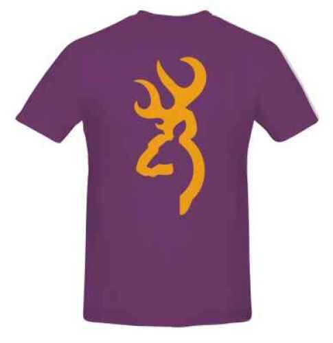 Click to see larger image. Signature Products Group SPG Apparel Browning Short Sleeve Tee Gold Buckmark Black LG BRC1759099L