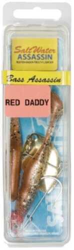 Bass Assassin Lures Inc. Red Daddy Spinnerbait 4in Redfish Spinbait New Penny Md#: RD88377