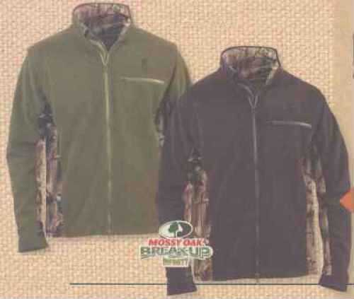 Signature Products Group SPG Apparel Browning Fleece Jacket Zip Off Sleeve Loden XXL BRI0021024XXL