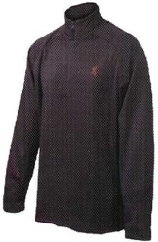 Signature Products Group SPG Apparel Browning Pullover Mens Perf 1/4 Zip Charcoal Md: BRI4006.097.M
