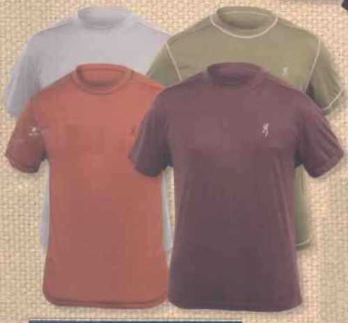 Signature Products Group SPG Apparel Browning Short Sleeve Tee Mens Performance Timber MD BRI4021876M