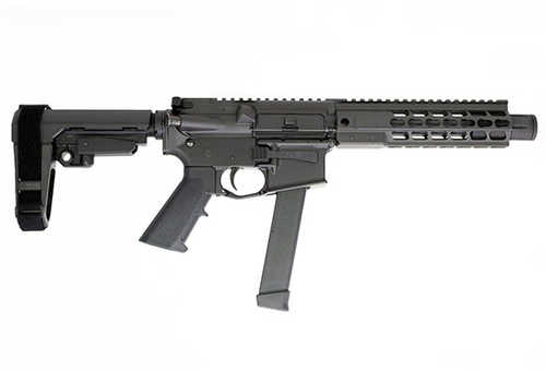 Brigade BM-9 Semi-Auto AR Pistol 9mm 9" Barrel 1-33Rd Mag Sba3 Graphite Black Finish
