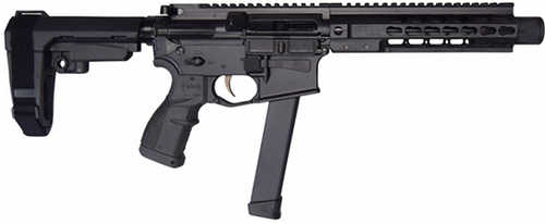 Brigade Firearms BM-9 9mm Semi-Auto AR Style Pistol 9" Barrel 33RD Mag Frost Tech Binary Trigger Sba3 Black Finish