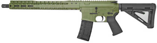 Black Rain Ordnance SPEC15 Semi-Auto Rifle 223 Rem 16" Barrel 1-30 Rd Mag Green Collapsible Stock